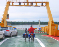 Ferry Boat Ride, Braviken, Sweden.